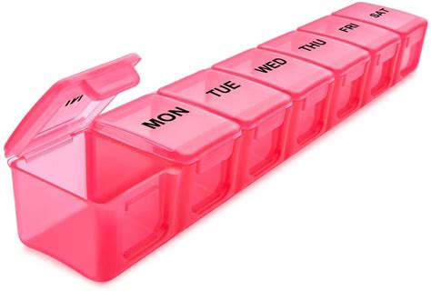 walmart pill box containers